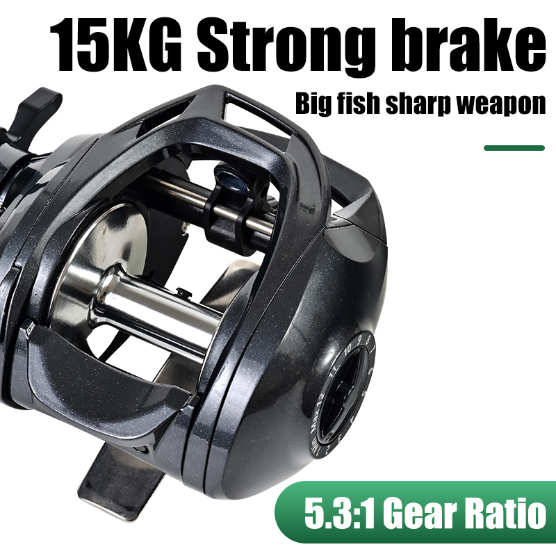 รอกตกปลาแบบตัวกว้าง ความจุสูง  - Trolling Reel บทวิจารณ์และราคา